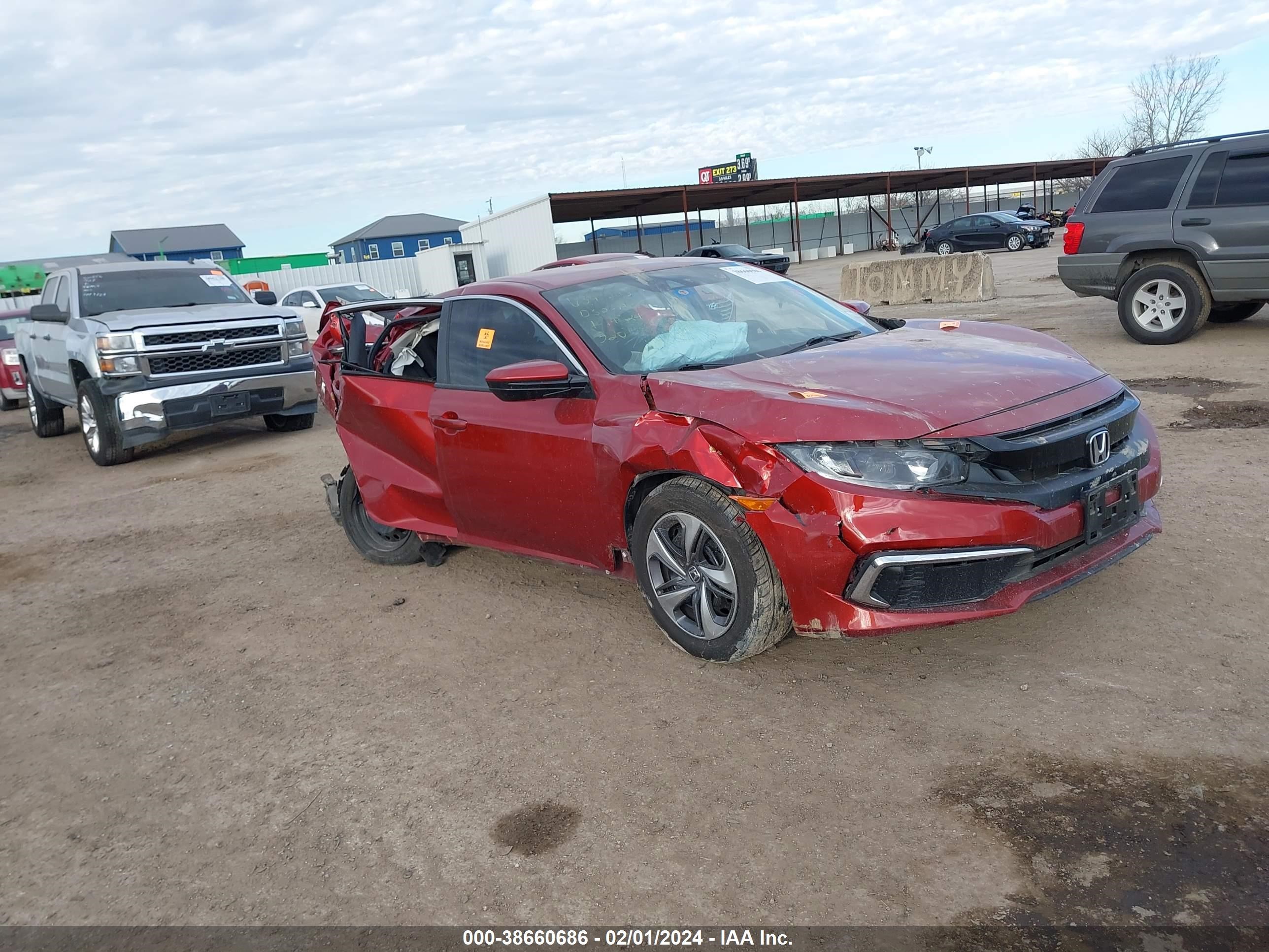 HONDA CIVIC 2021 2hgfc2f64mh534596