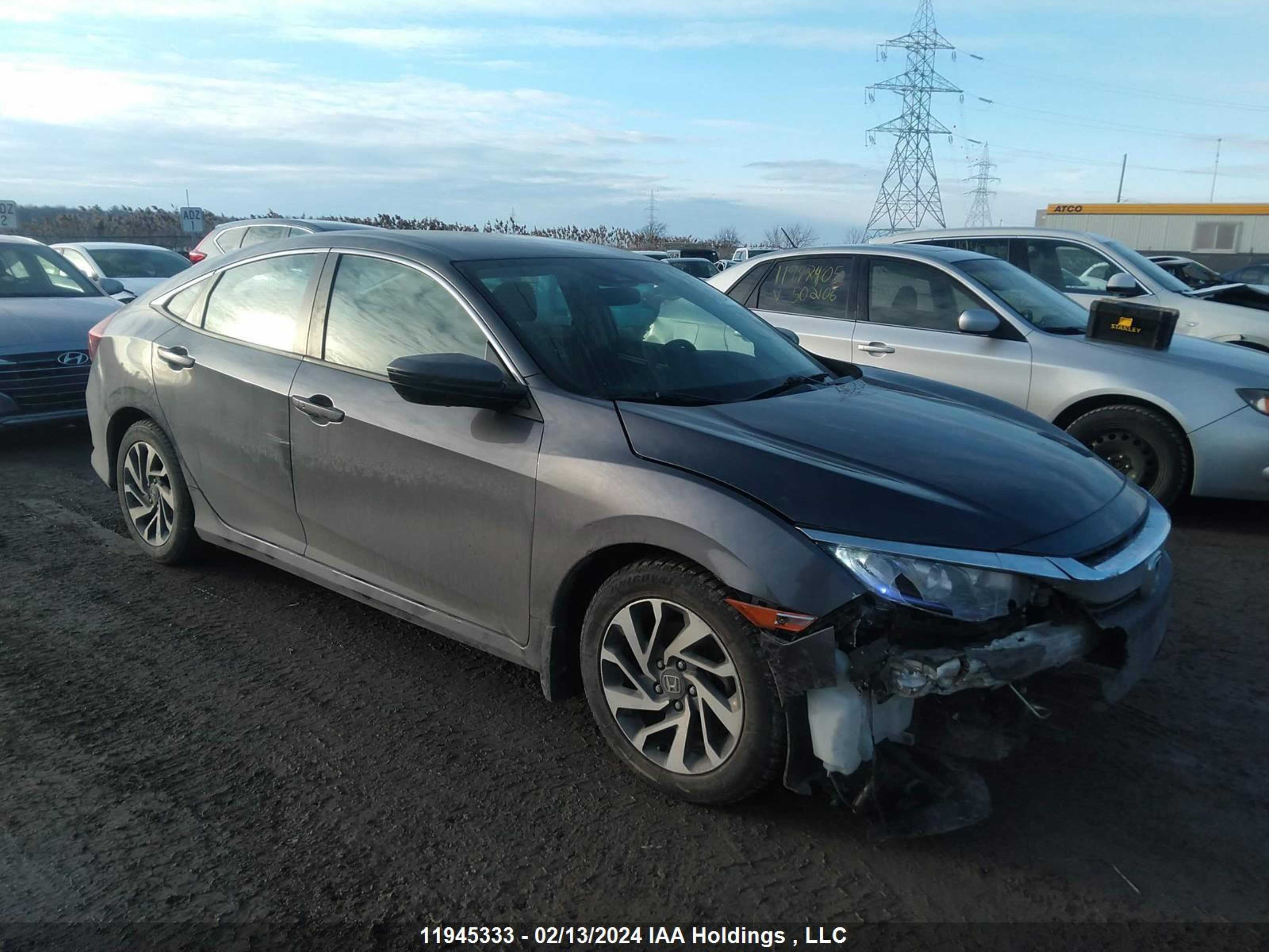 HONDA CIVIC 2018 2hgfc2f65jh034216