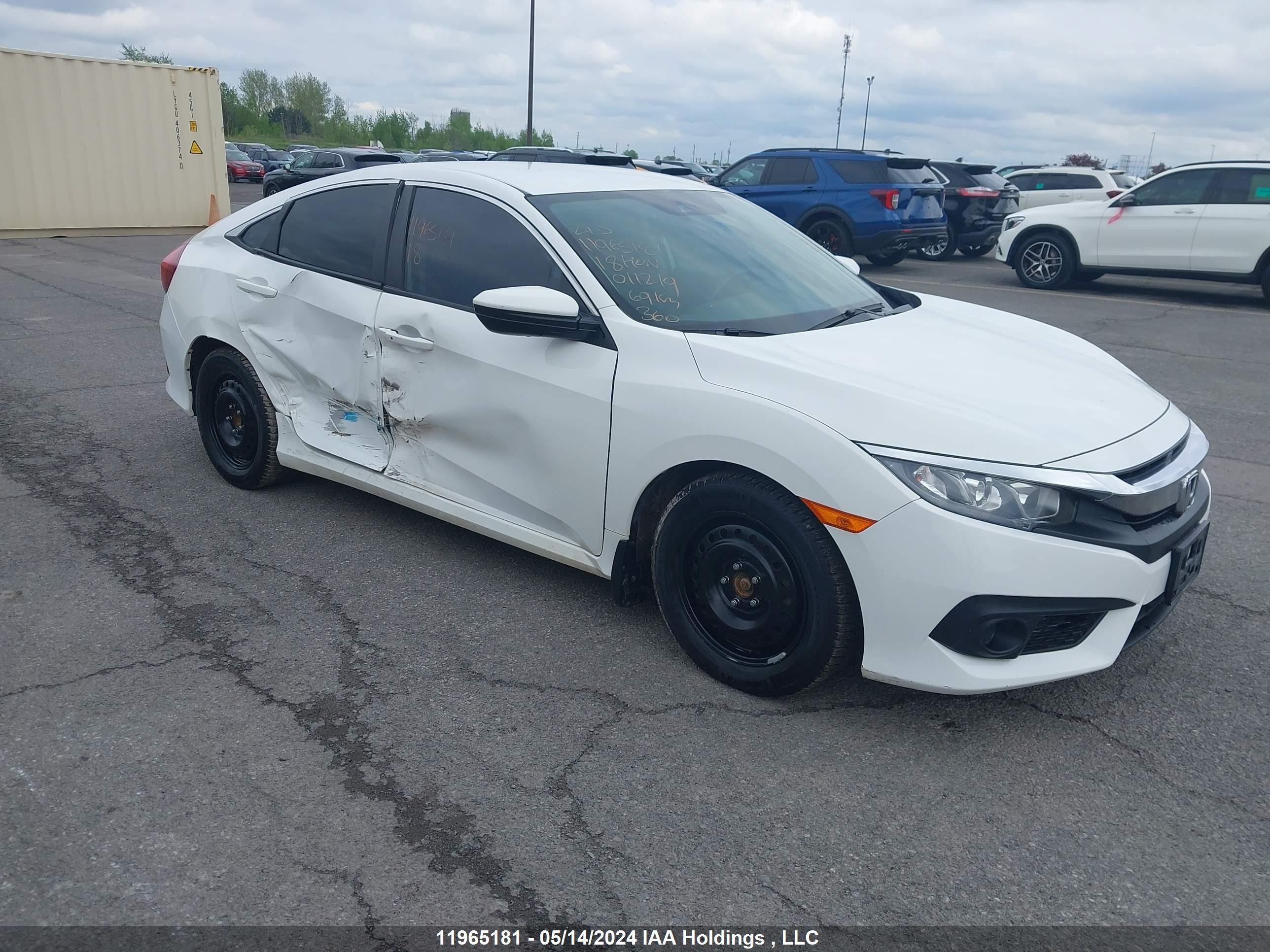 HONDA CIVIC 2018 2hgfc2f66jh011219