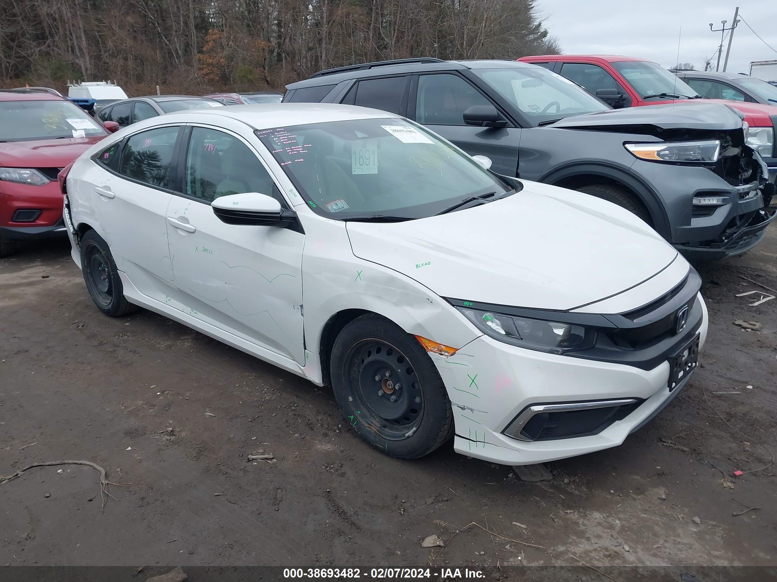 HONDA CIVIC 2019 2hgfc2f67kh510113