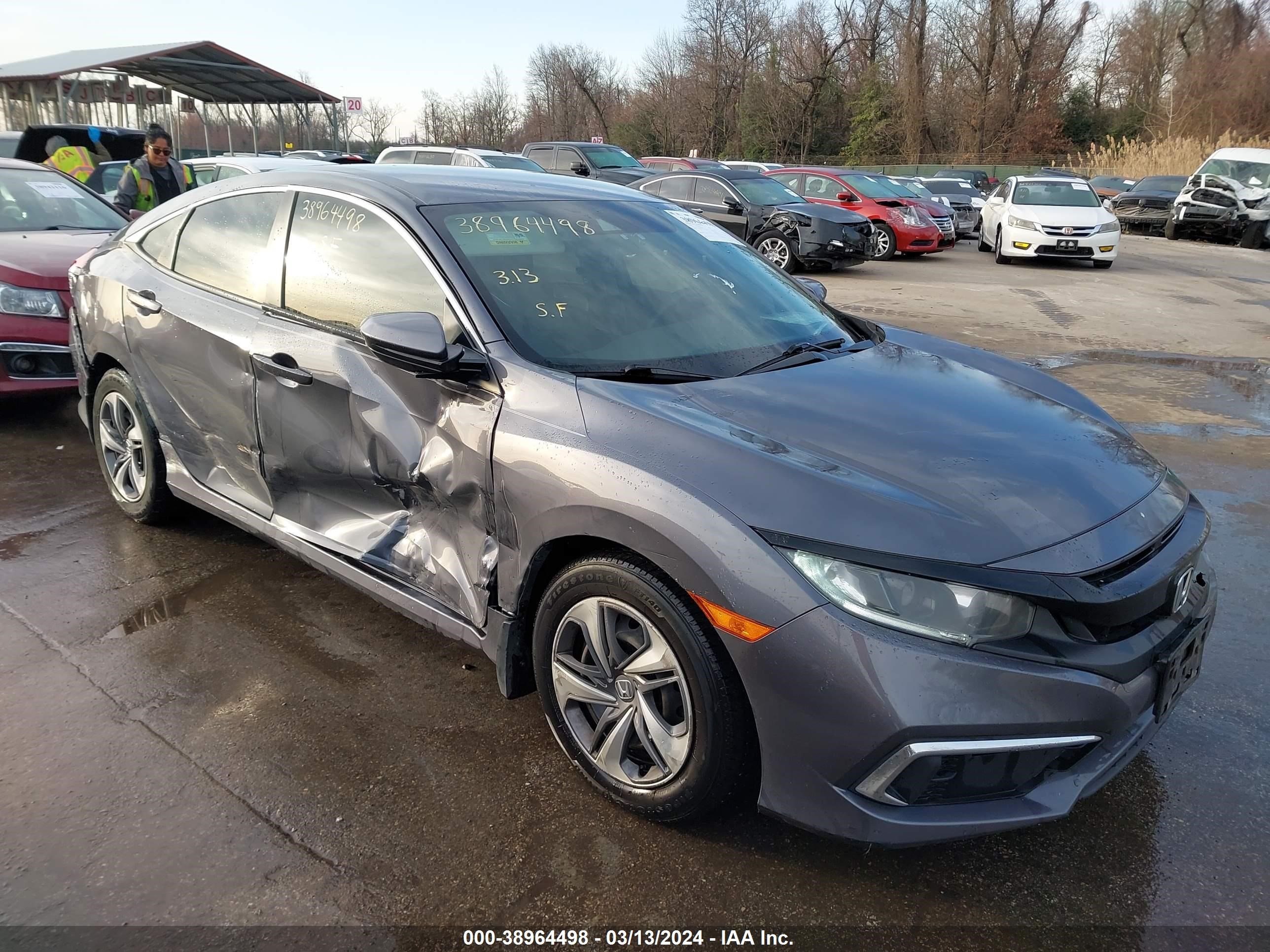 HONDA CIVIC 2019 2hgfc2f68kh540723