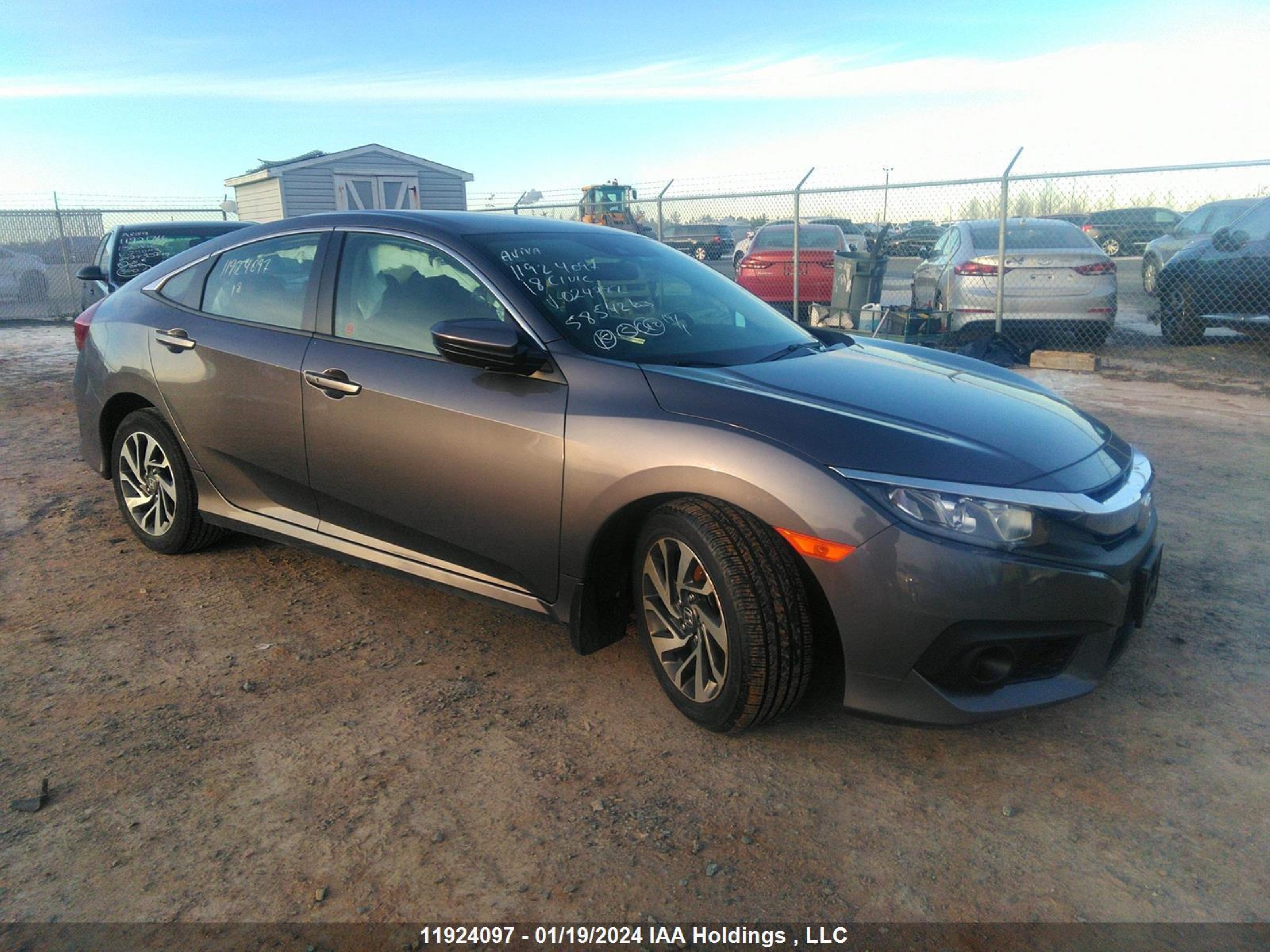 HONDA CIVIC 2018 2hgfc2f69jh024787