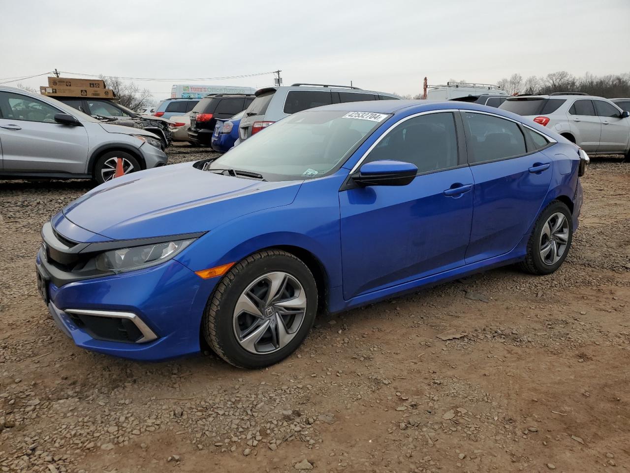 HONDA CIVIC 2019 2hgfc2f69kh561077