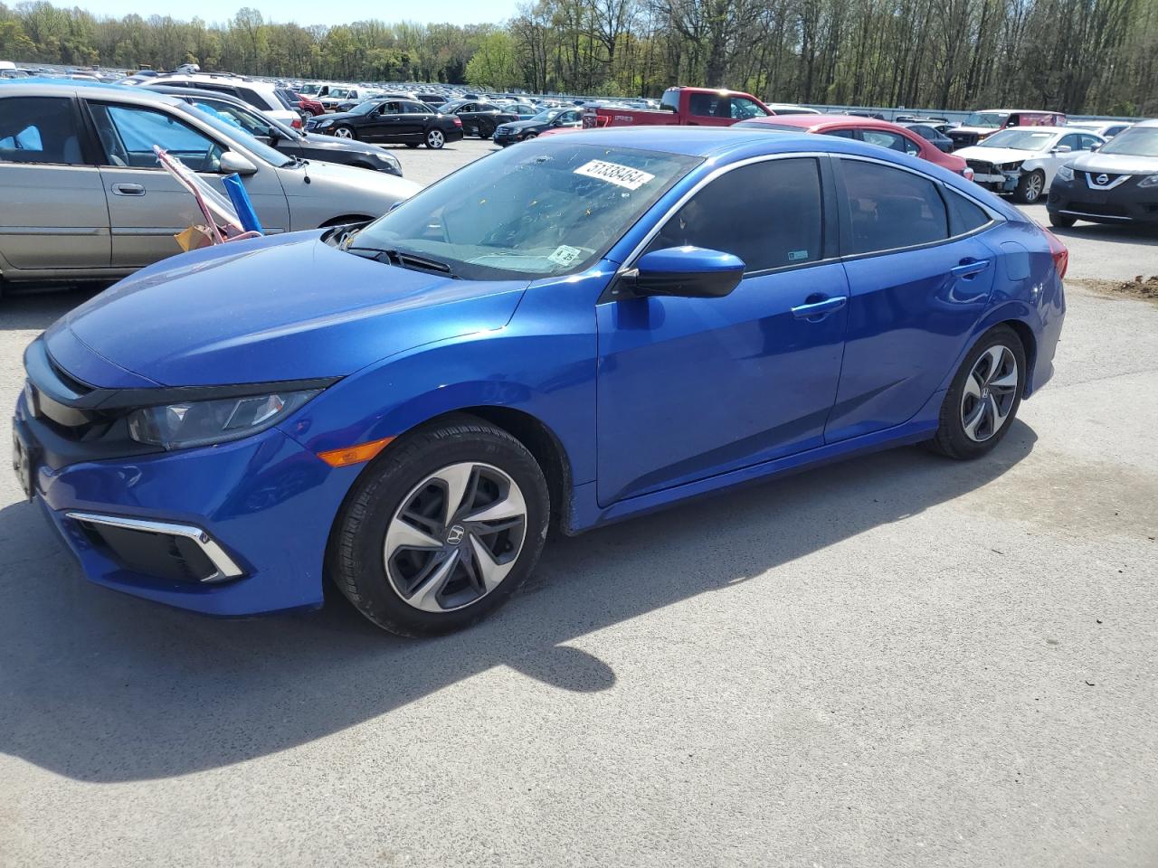 HONDA CIVIC 2020 2hgfc2f69lh502936