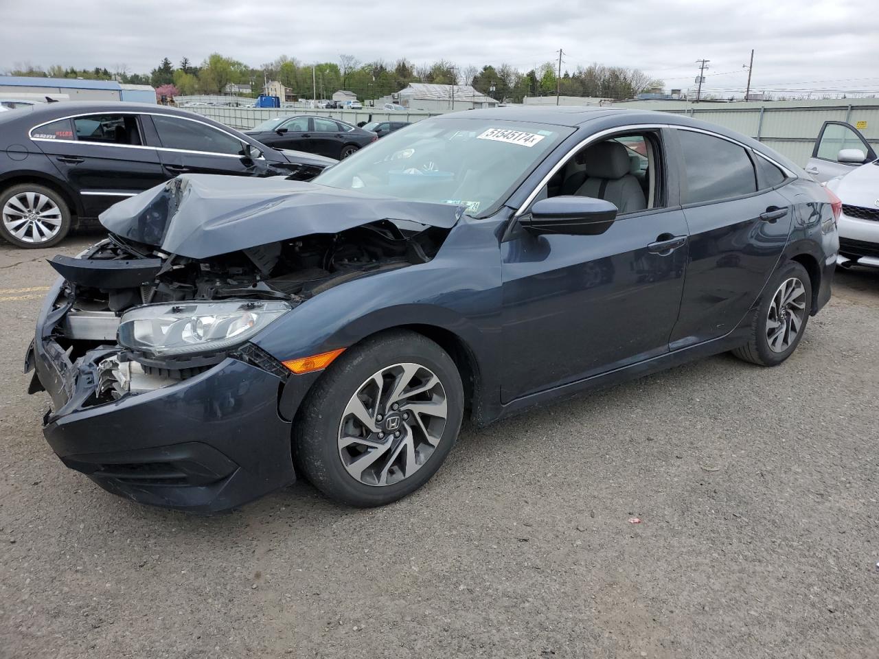 HONDA CIVIC 2018 2hgfc2f70jh501051