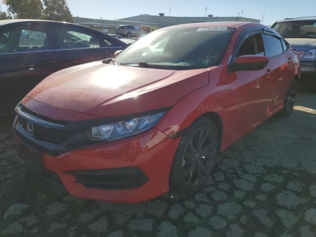 HONDA CIVIC EX 2018 2hgfc2f70jh510297