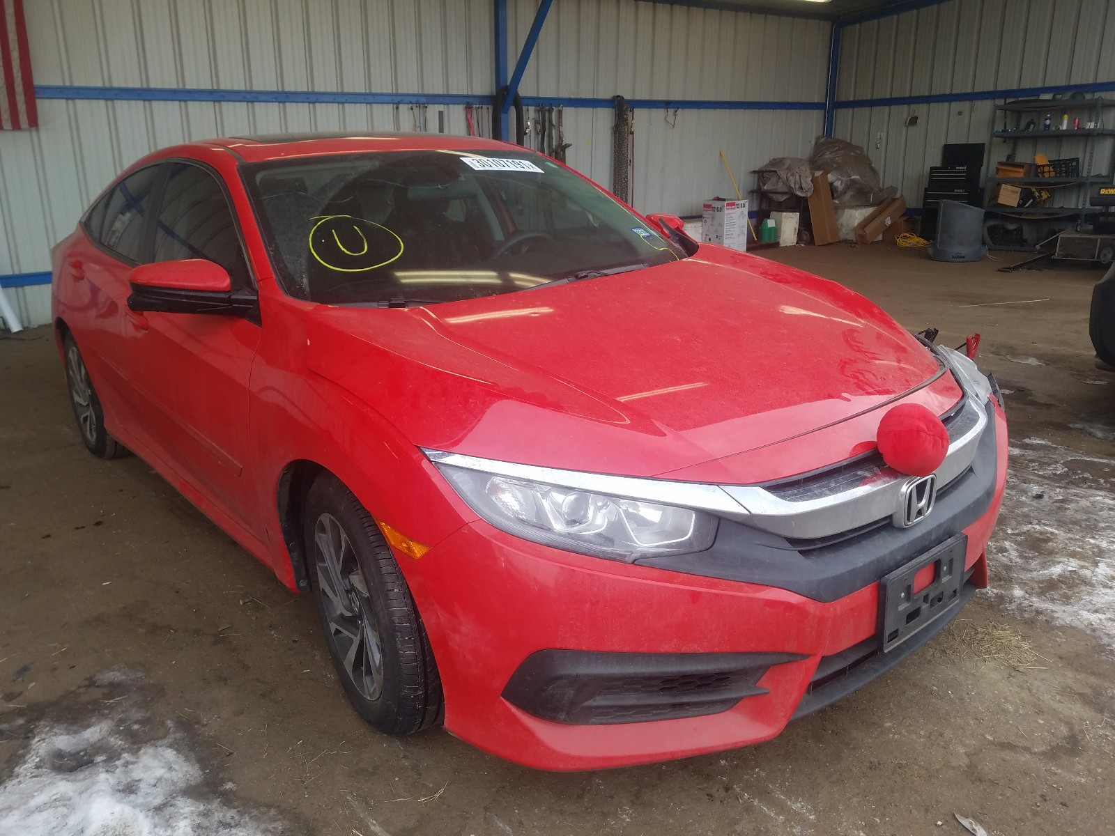 HONDA CIVIC EX 2017 2hgfc2f71hh541665