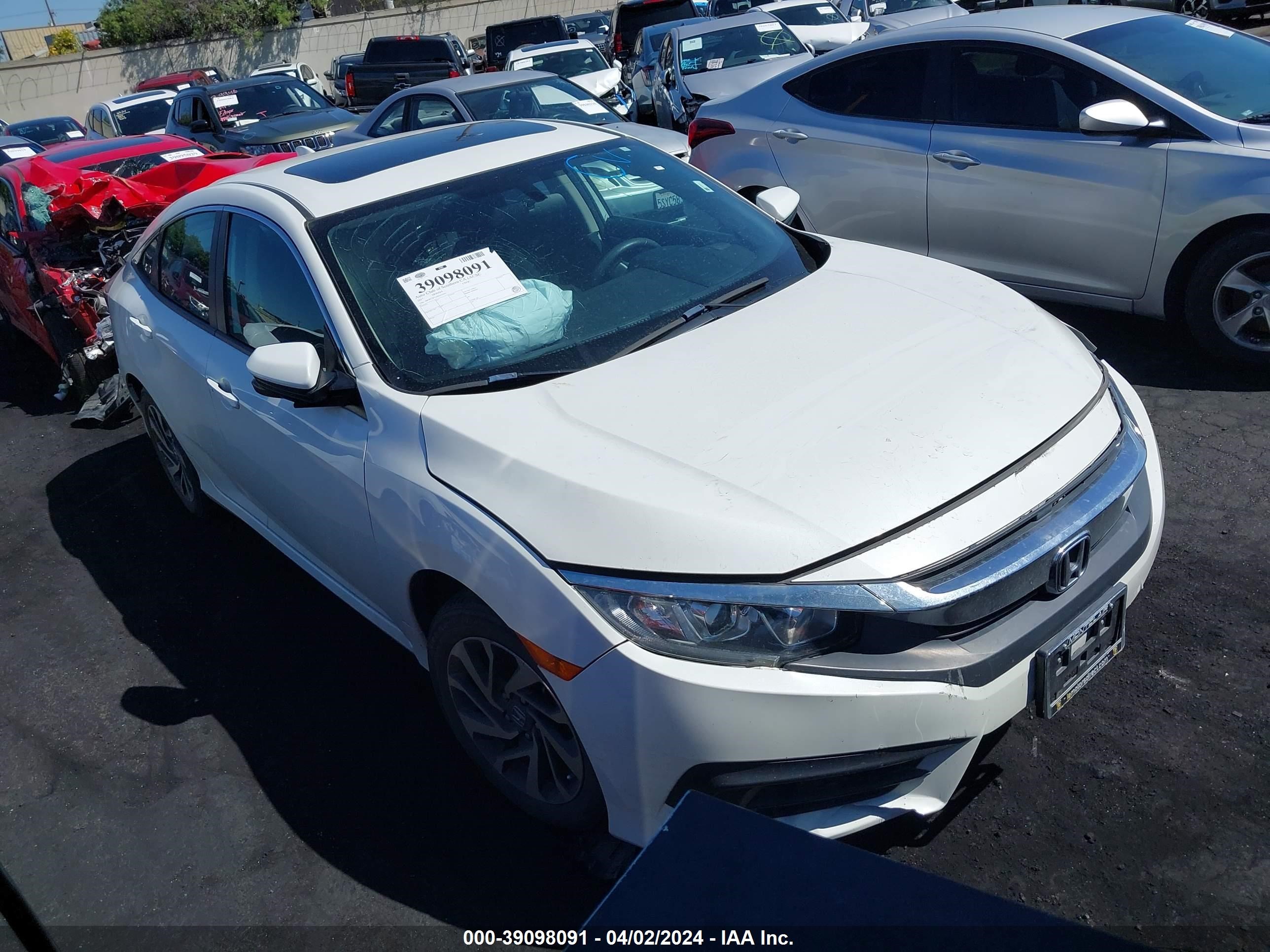 HONDA CIVIC 2017 2hgfc2f71hh570793