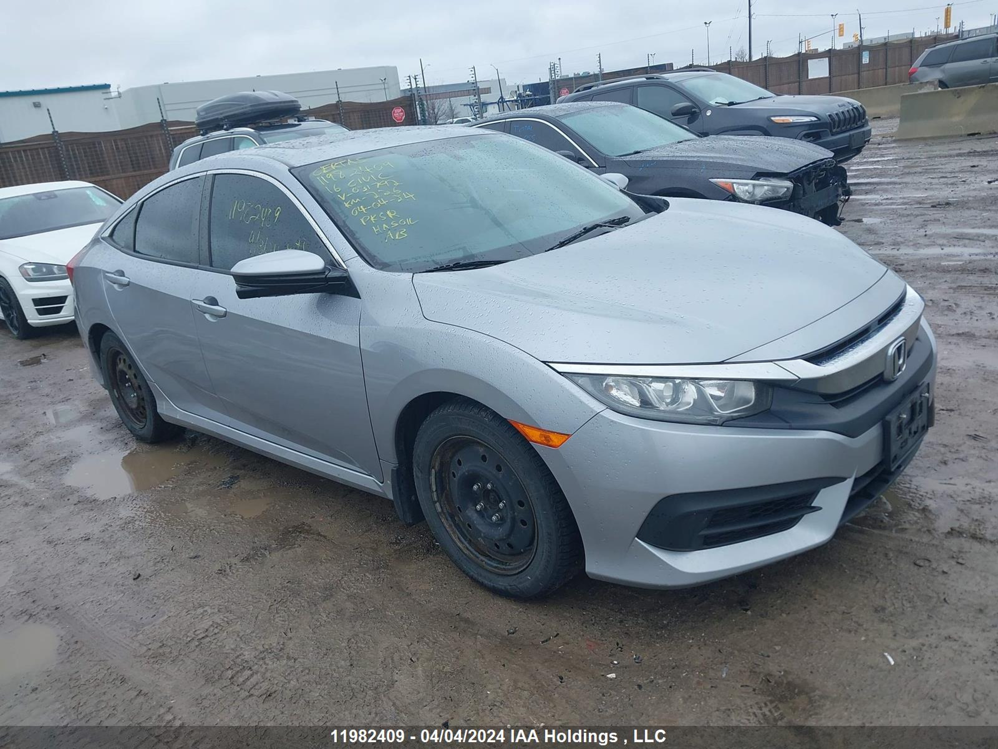 HONDA CIVIC 2016 2hgfc2f72gh031792