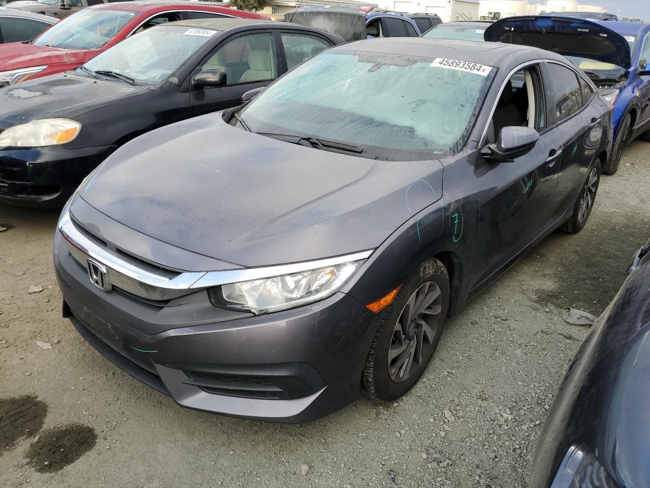 HONDA CIVIC 2017 2hgfc2f72hh512806