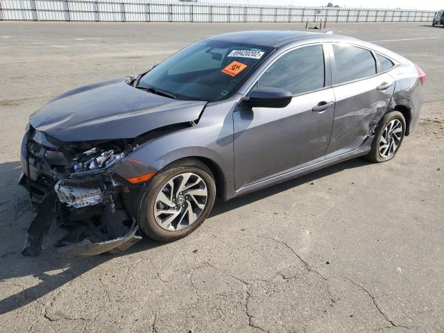 HONDA CIVIC EX 2018 2hgfc2f72jh593487