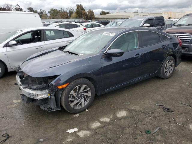 HONDA CIVIC EX 2018 2hgfc2f72jh603726