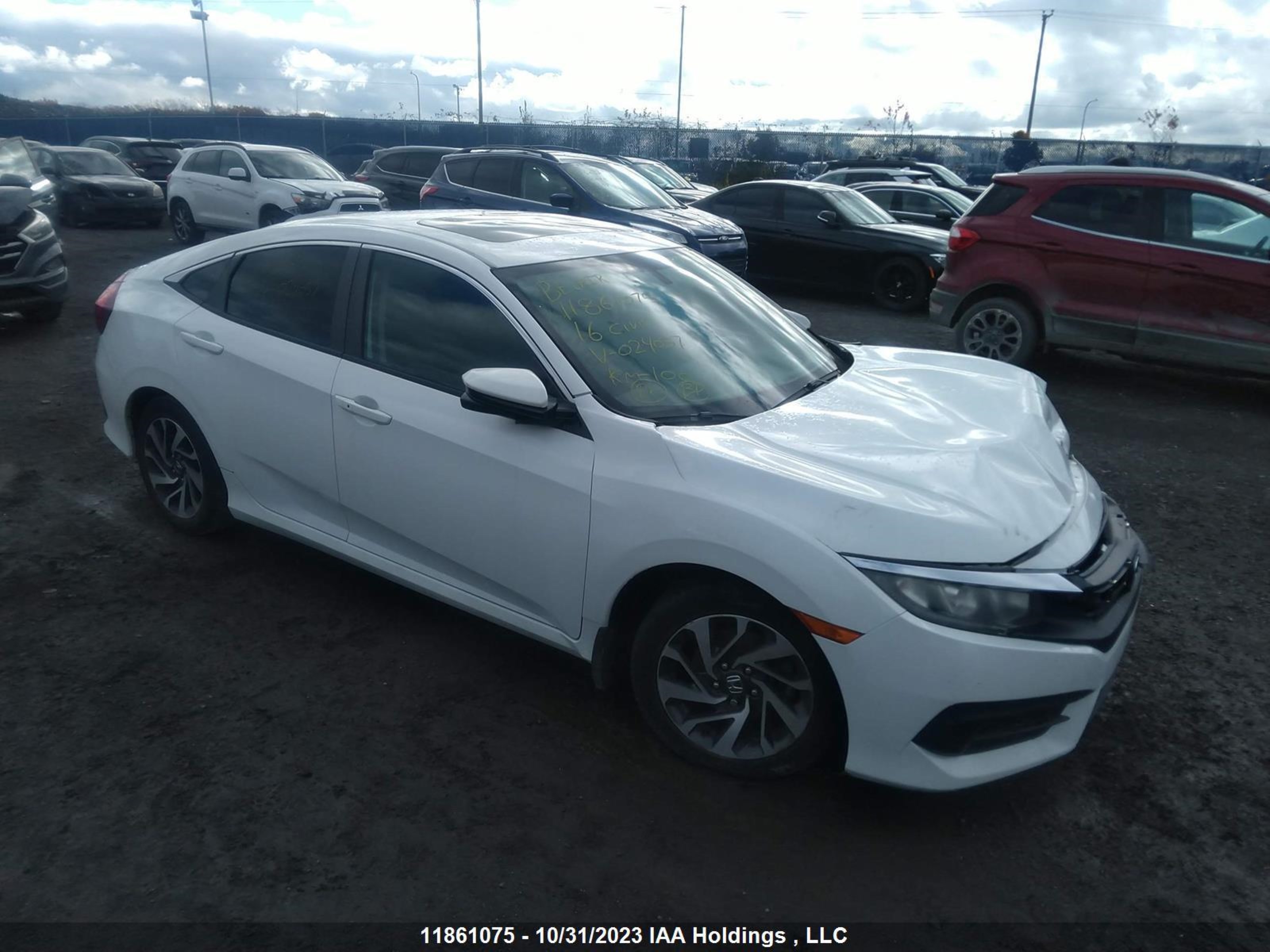 HONDA CIVIC 2016 2hgfc2f73gh024057