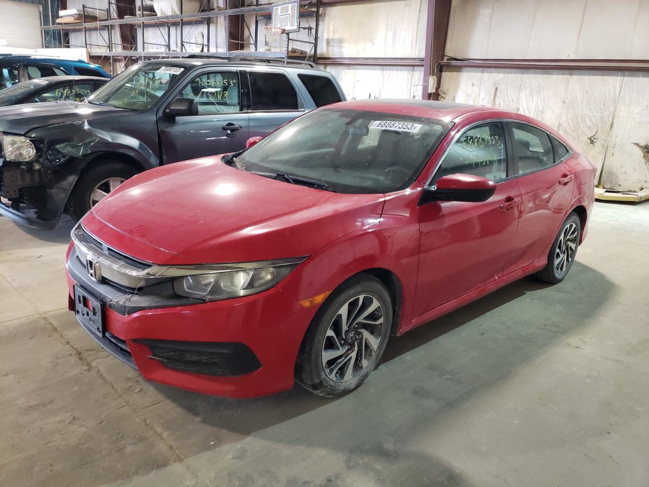 HONDA CIVIC 2017 2hgfc2f73hh561478