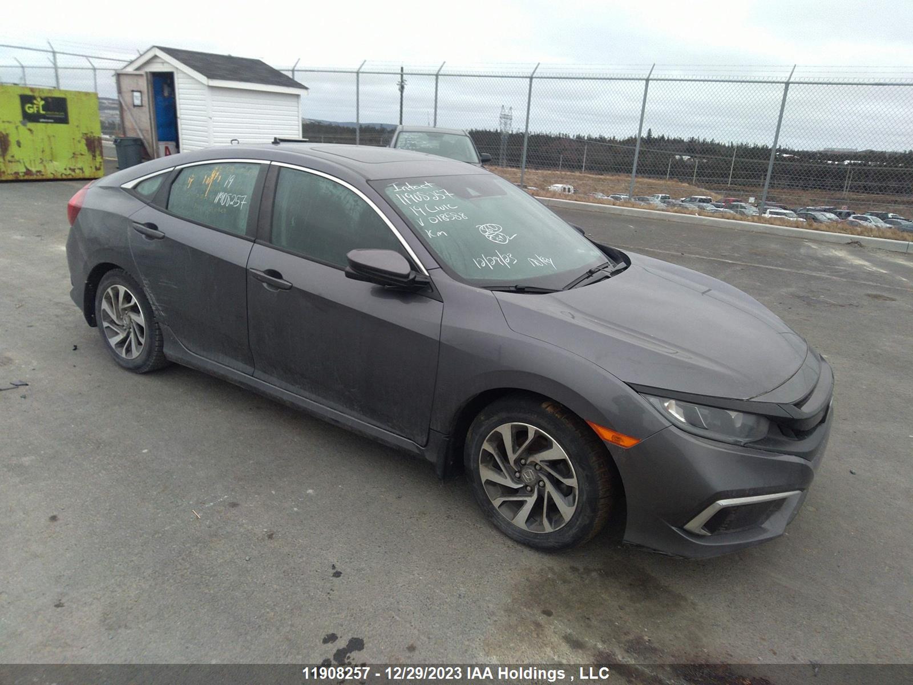 HONDA CIVIC 2019 2hgfc2f73kh018588