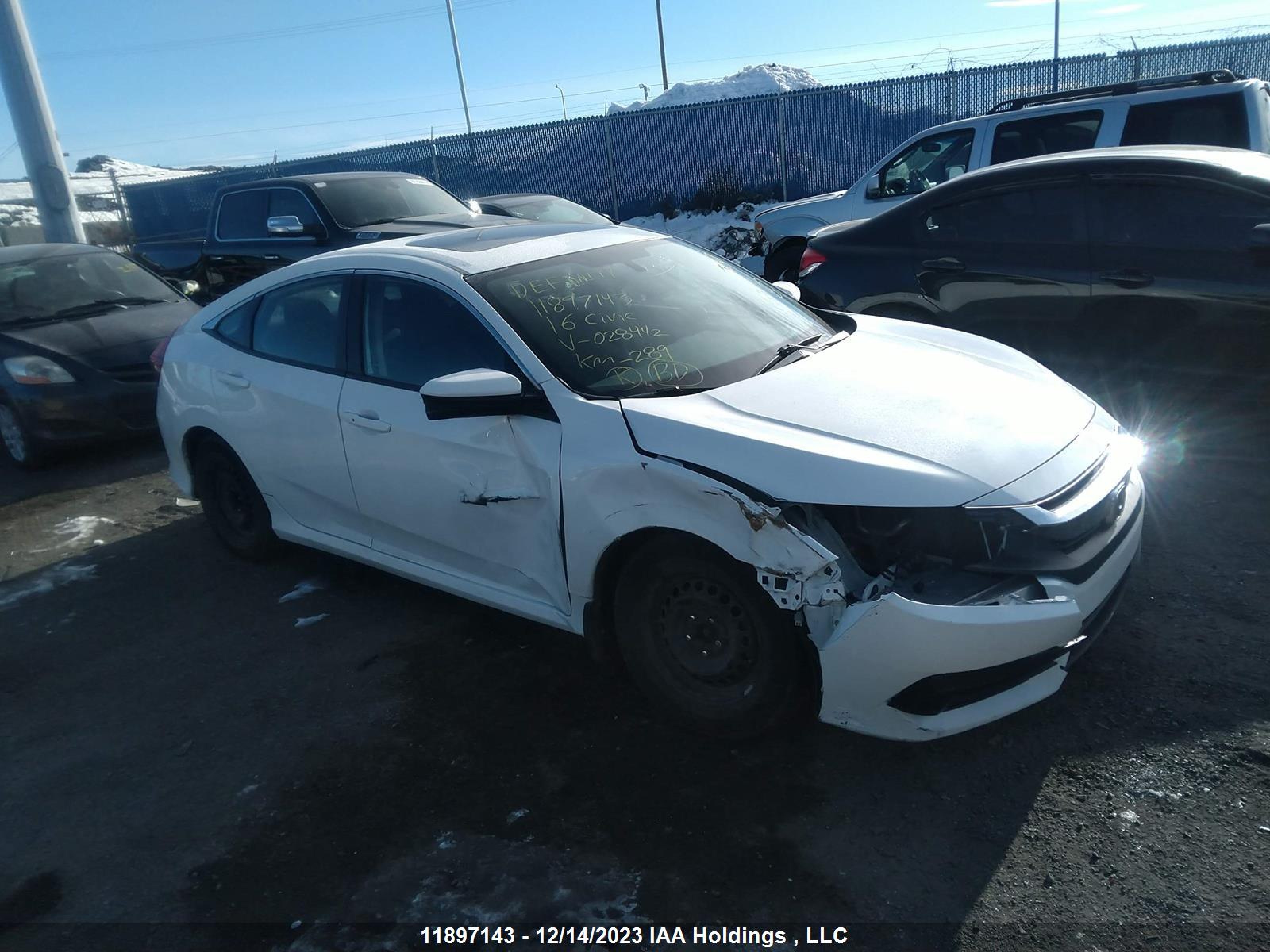 HONDA CIVIC 2016 2hgfc2f74gh028442