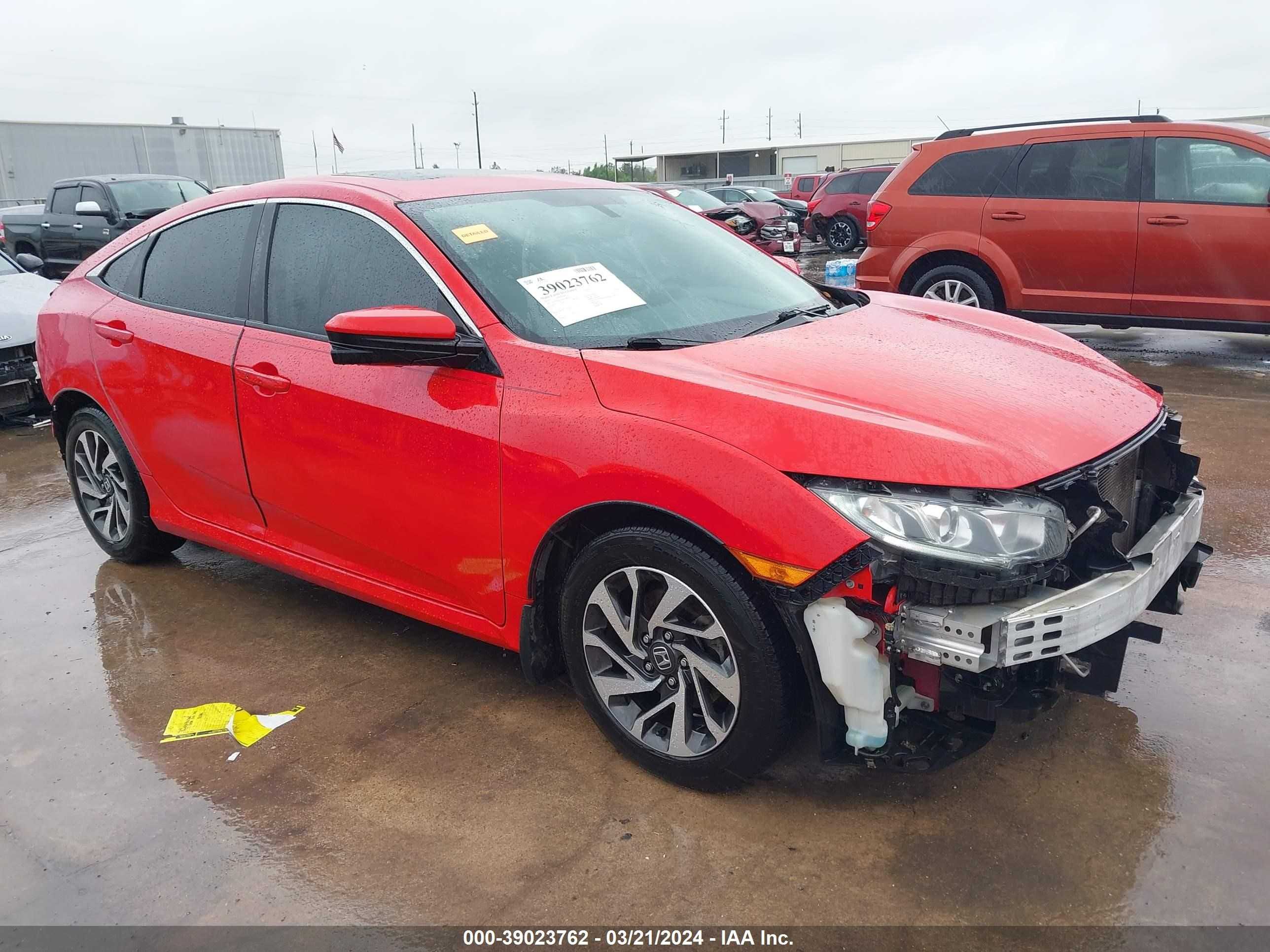 HONDA CIVIC 2017 2hgfc2f74hh508014