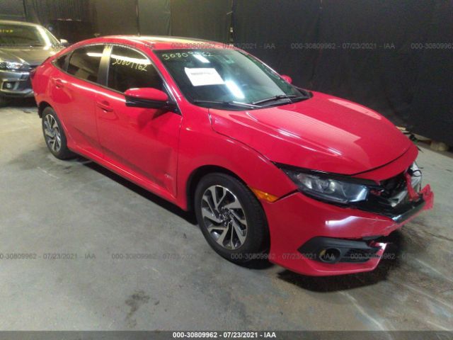 HONDA CIVIC SEDAN 2017 2hgfc2f74hh516291