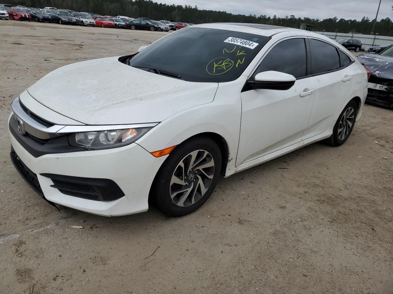 HONDA CIVIC 2017 2hgfc2f74hh543393