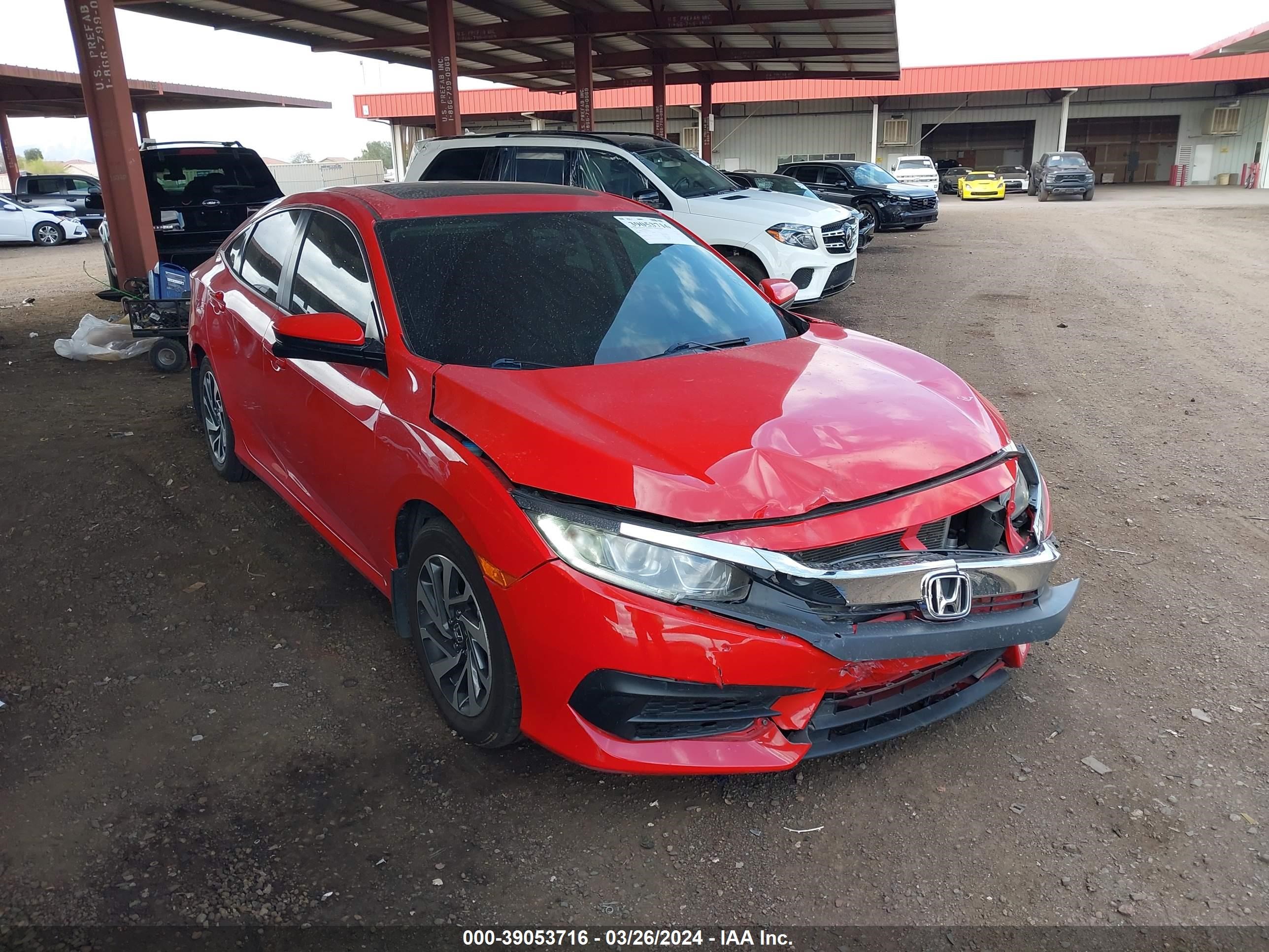 HONDA CIVIC 2017 2hgfc2f74hh546620