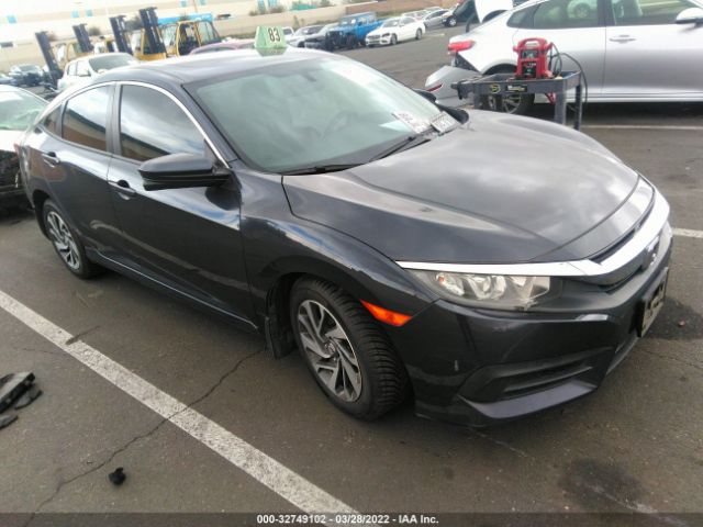 HONDA CIVIC SEDAN 2017 2hgfc2f74hh572781