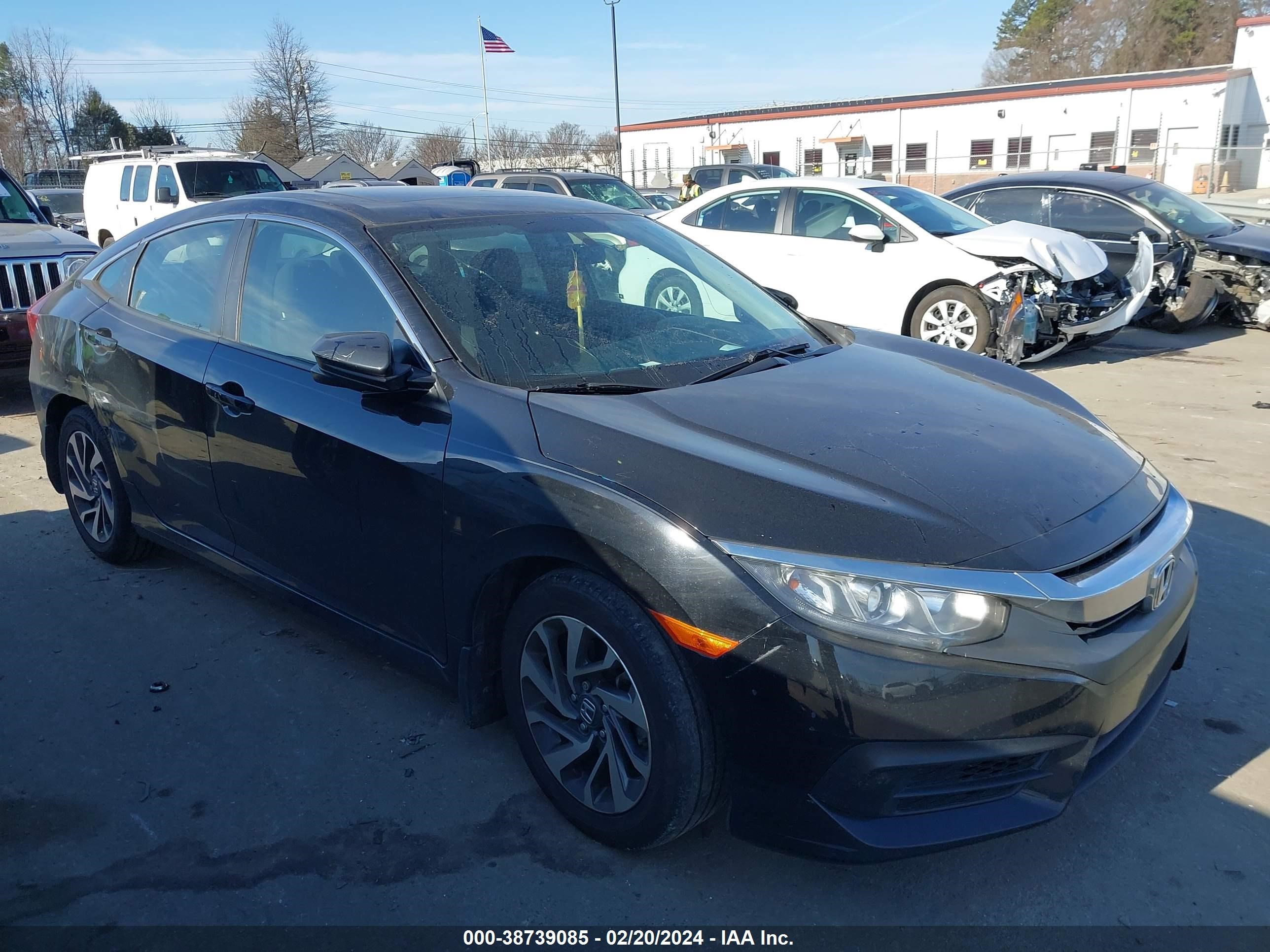 HONDA CIVIC 2018 2hgfc2f74jh547546