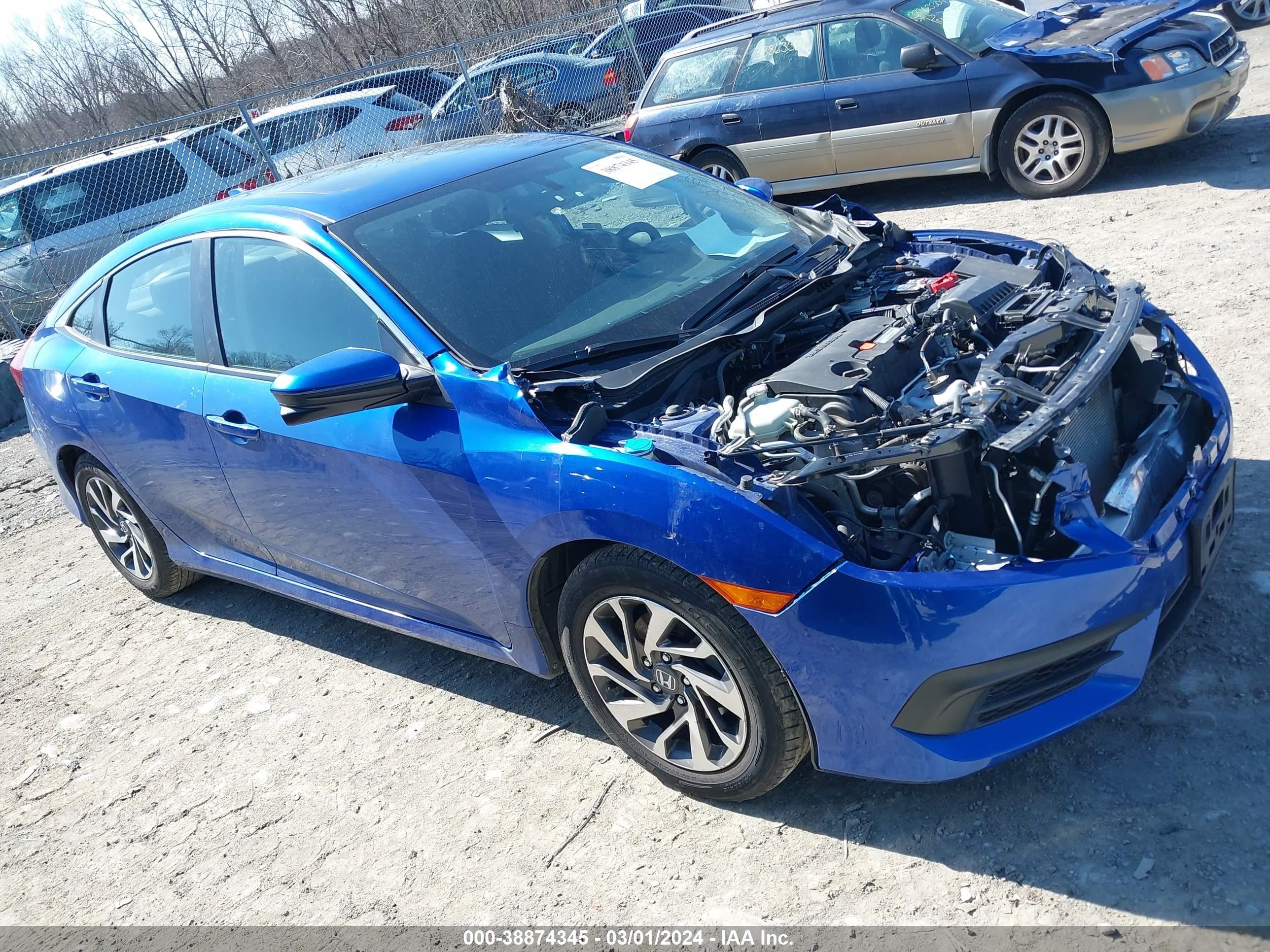 HONDA CIVIC 2018 2hgfc2f74jh577811