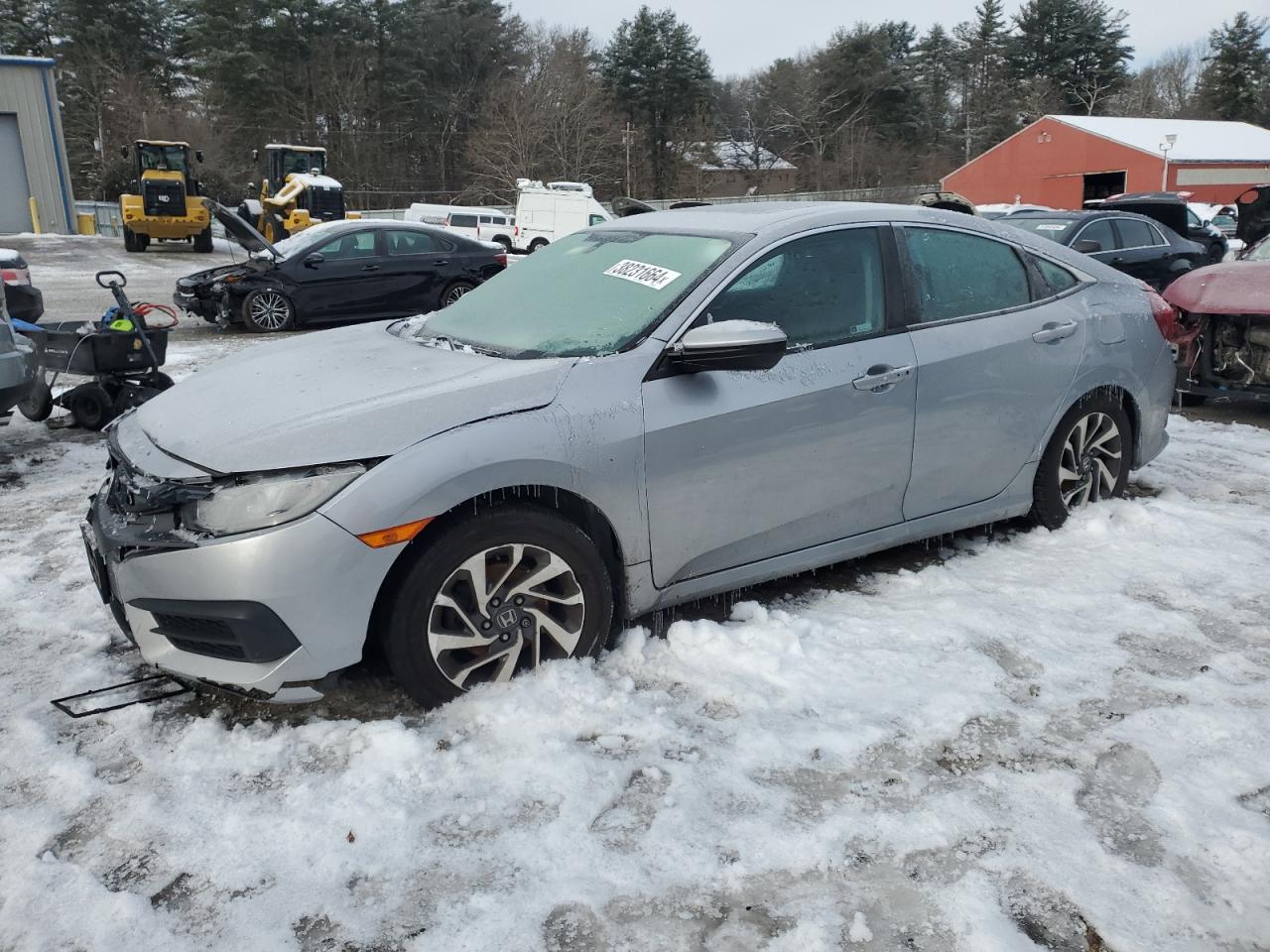 HONDA CIVIC 2018 2hgfc2f74jh580580