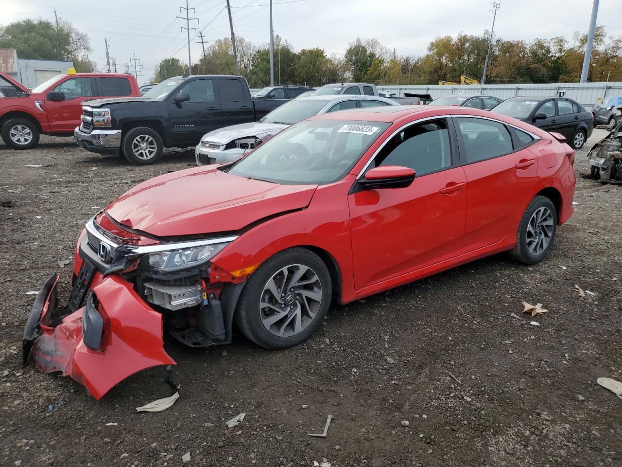 HONDA CIVIC 2018 2hgfc2f74jh598559