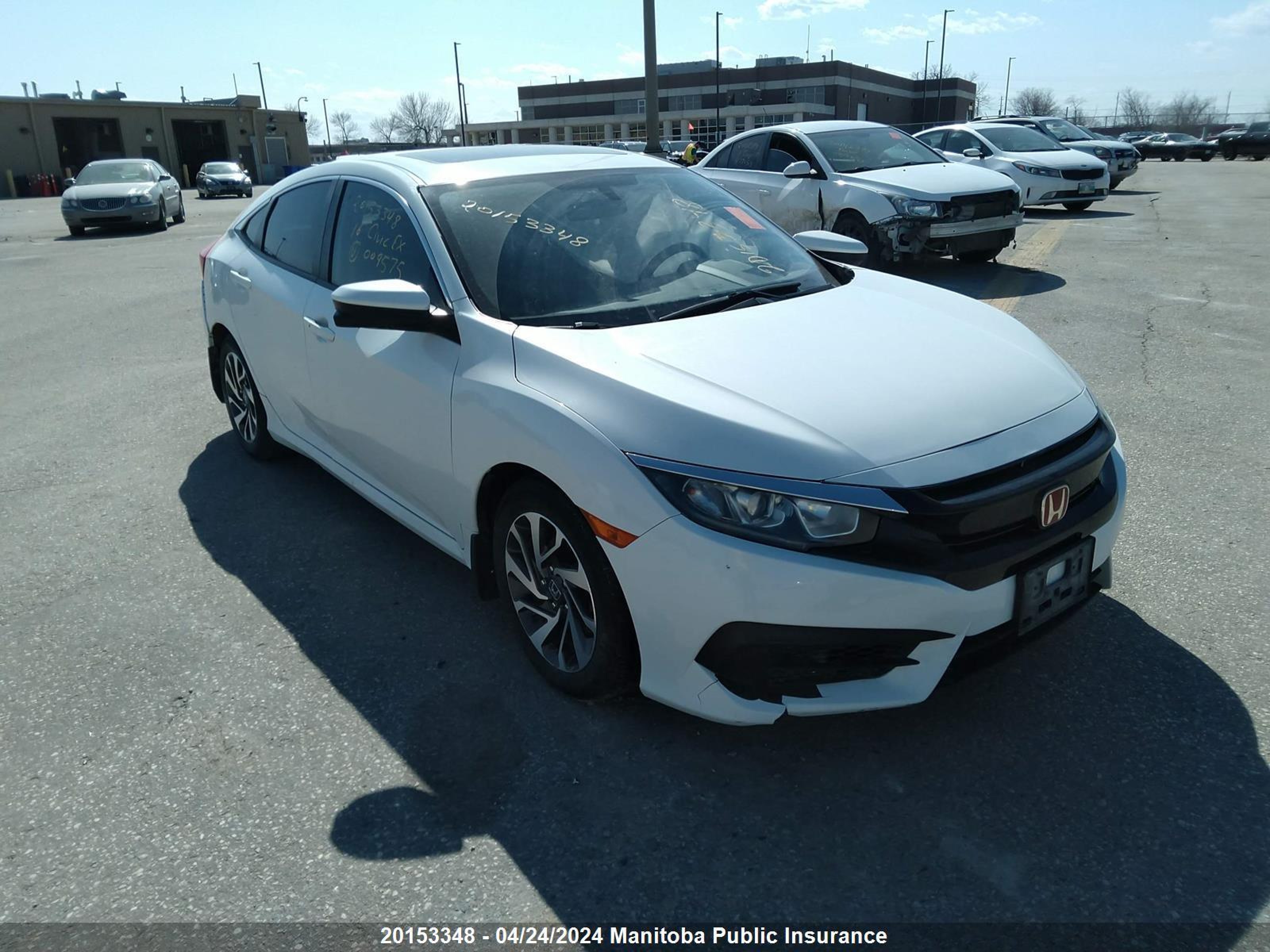 HONDA CIVIC 2016 2hgfc2f75gh009575