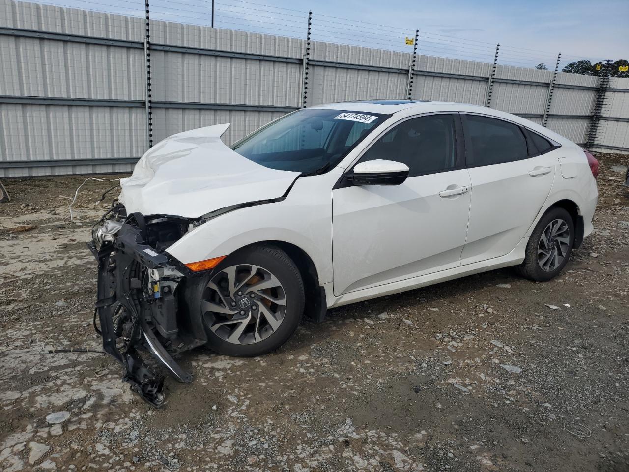 HONDA CIVIC 2017 2hgfc2f75hh563622