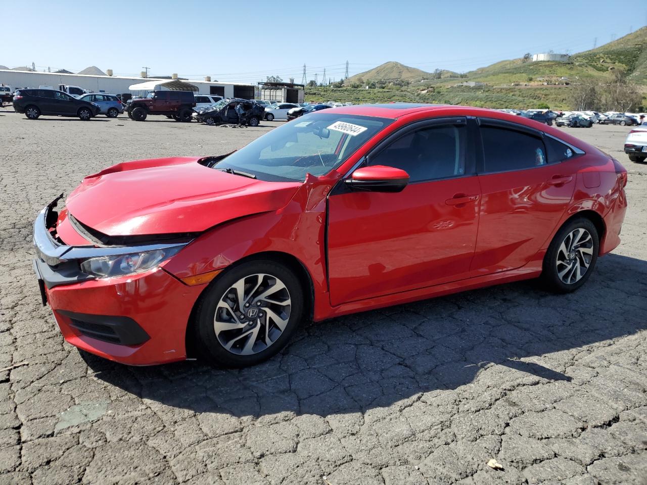 HONDA CIVIC 2018 2hgfc2f75jh585898