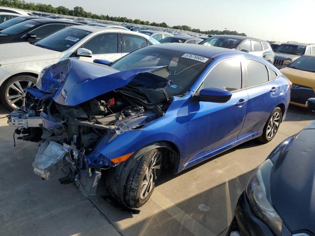 HONDA CIVIC EX 2018 2hgfc2f75jh590020