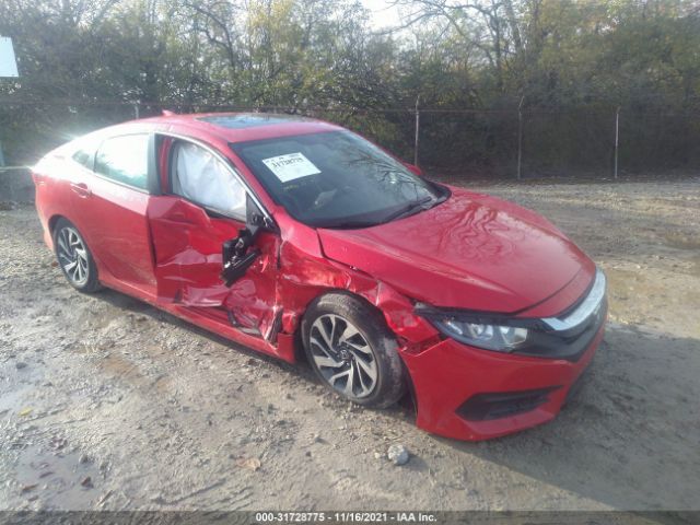 HONDA CIVIC SEDAN 2018 2hgfc2f76jh510613