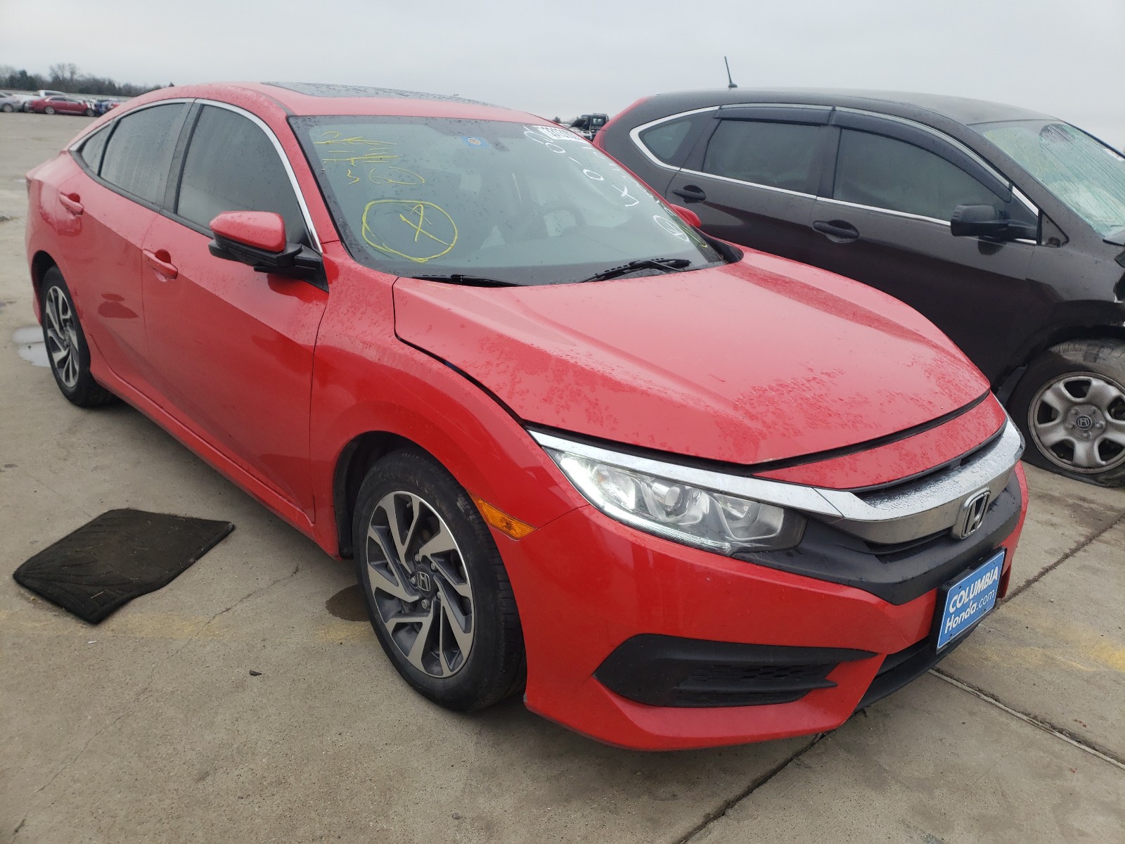 HONDA CIVIC EX 2018 2hgfc2f77jh538338