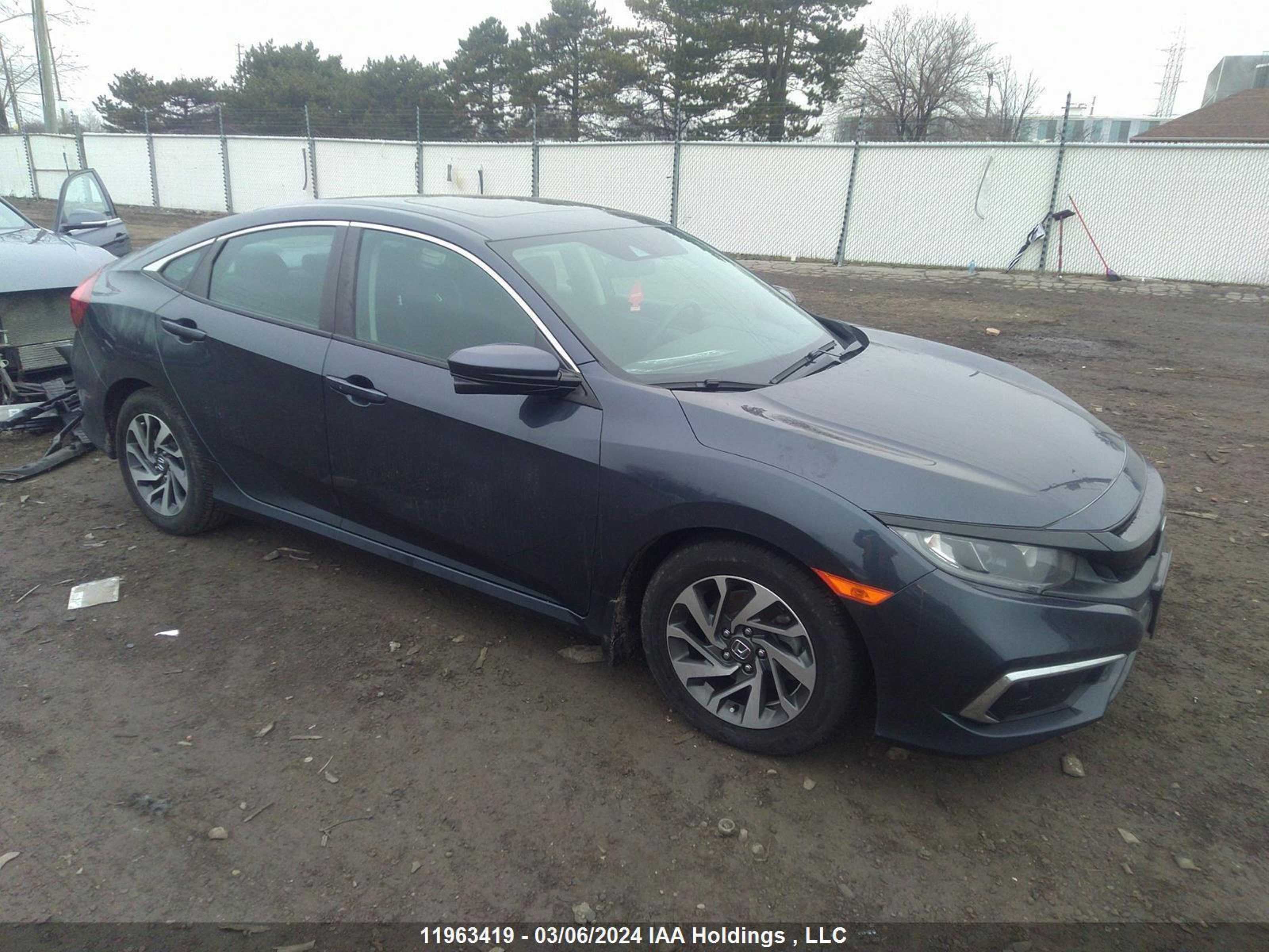 HONDA CIVIC 2019 2hgfc2f77kh025656