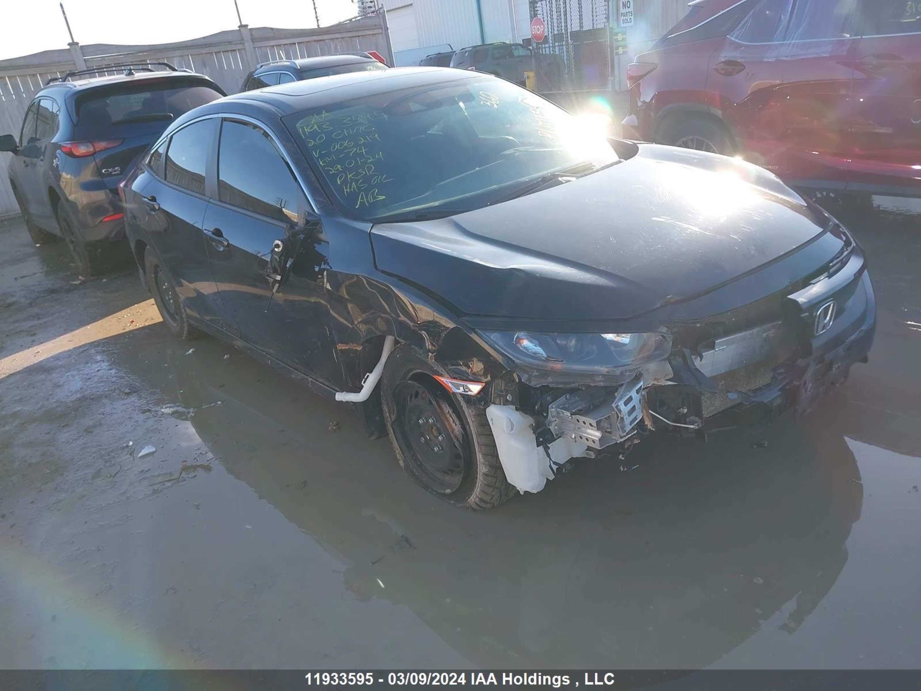 HONDA CIVIC 2020 2hgfc2f79lh006219