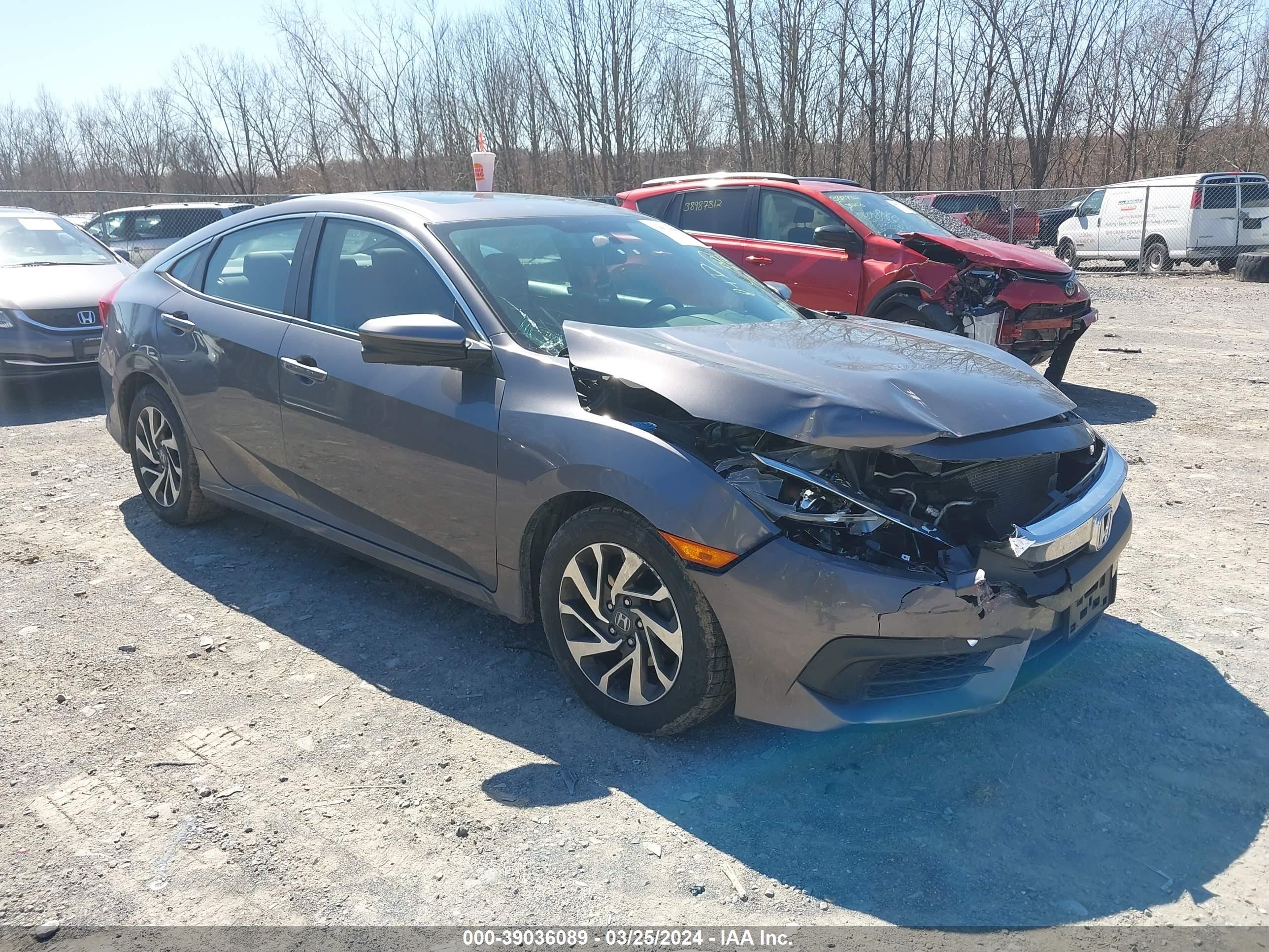 HONDA CIVIC 2018 2hgfc2f7xjh505608