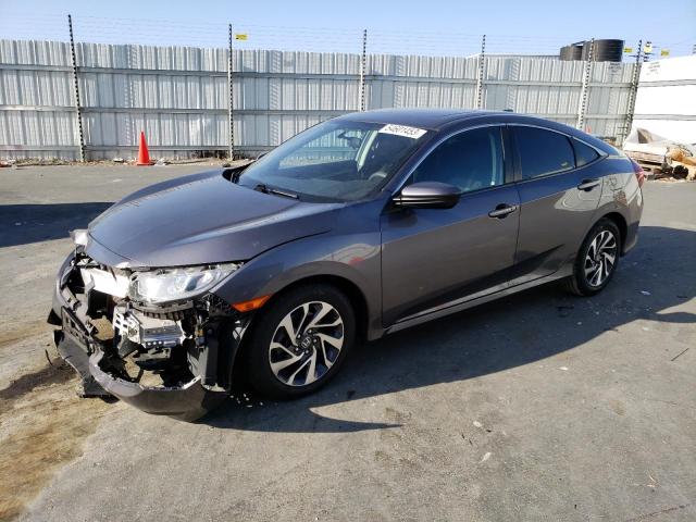 HONDA CIVIC EX 2018 2hgfc2f7xjh564514