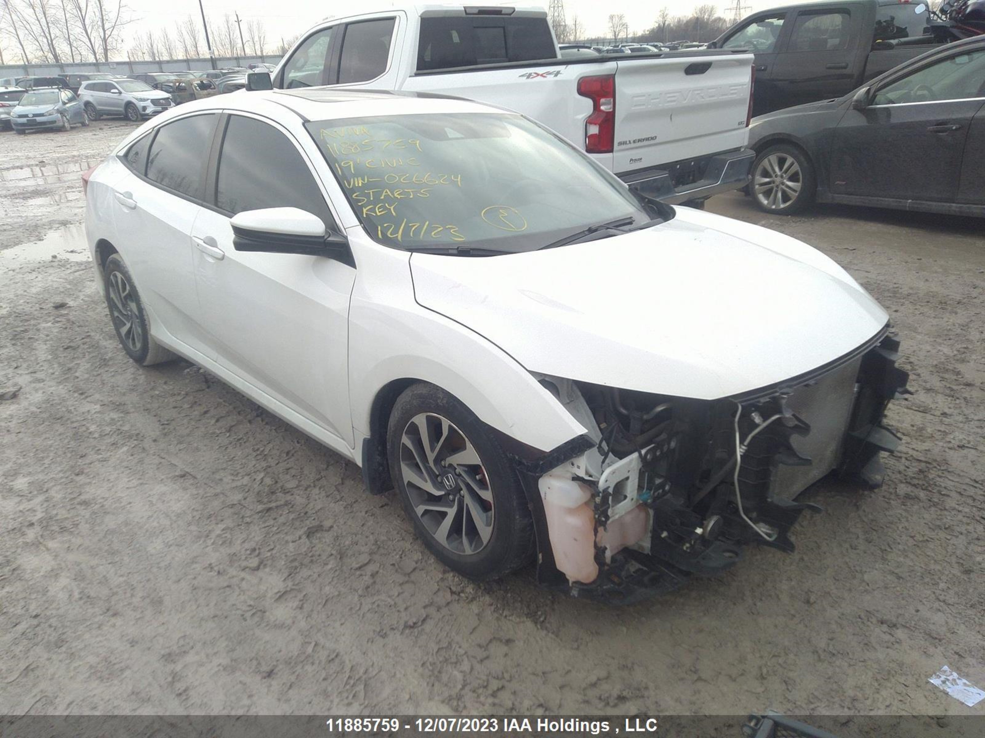 HONDA CIVIC 2019 2hgfc2f7xkh026624