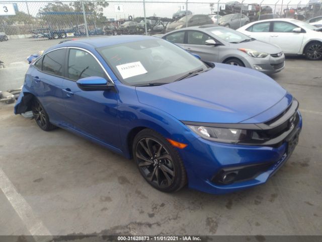 HONDA CIVIC SEDAN 2019 2hgfc2f80kh534688