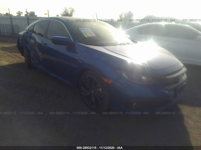 HONDA CIVIC SEDAN 2019 2hgfc2f80kh575449