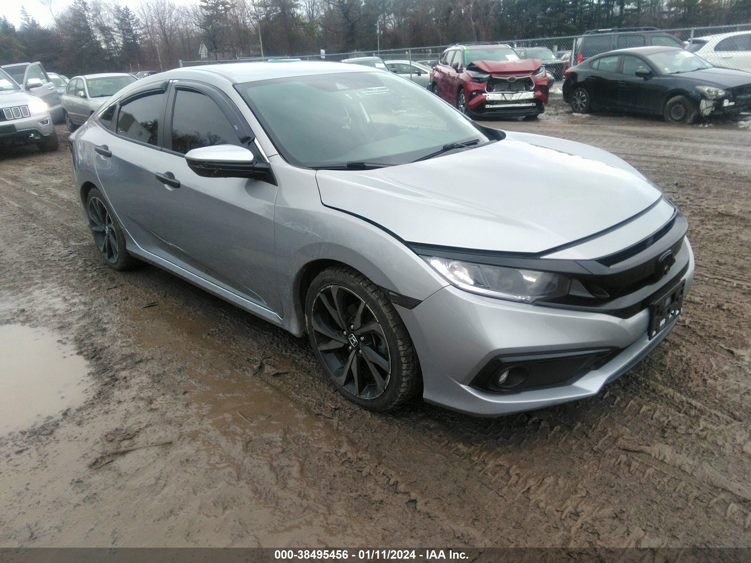 HONDA CIVIC 2019 2hgfc2f80kh587729