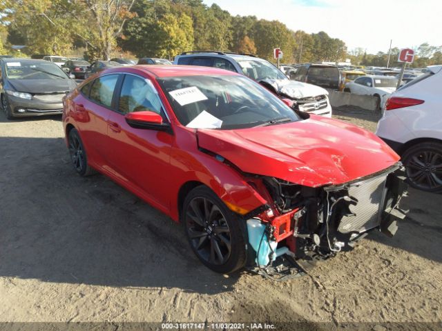 HONDA CIVIC SEDAN 2019 2hgfc2f80kh606019