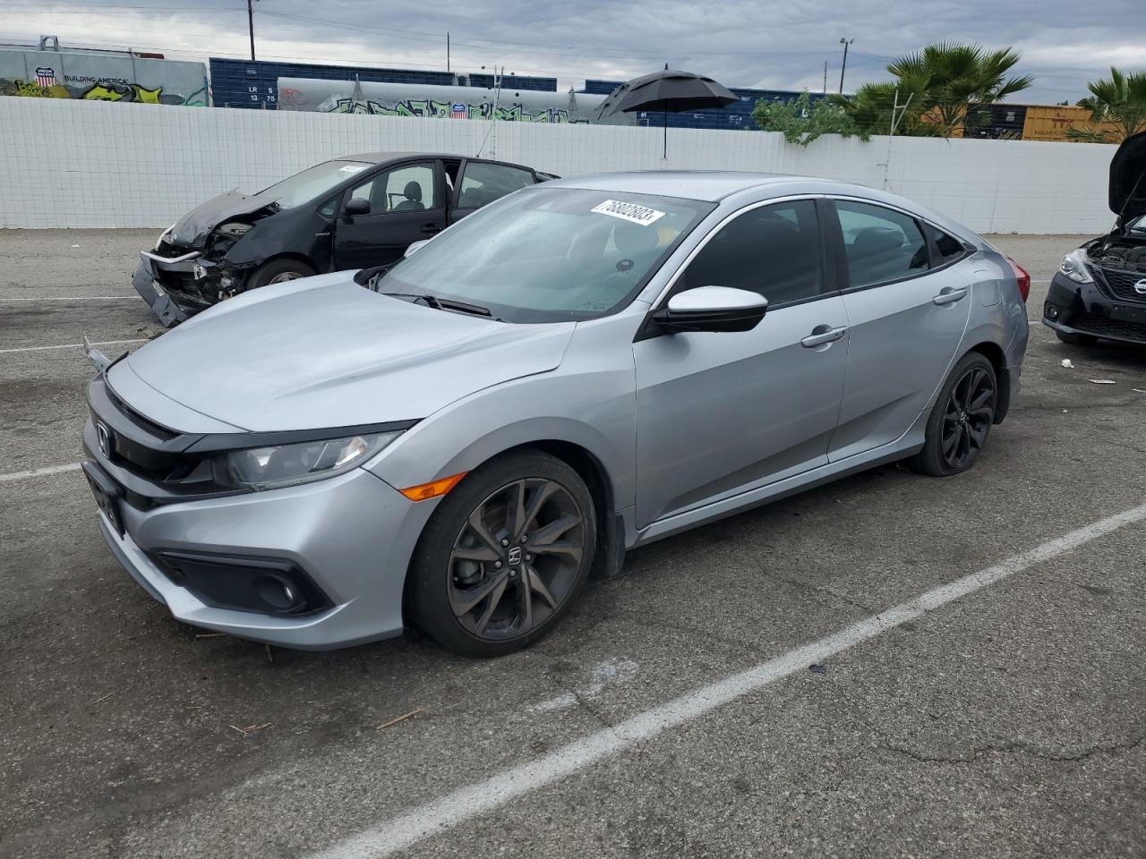 HONDA CIVIC 2019 2hgfc2f81kh541715