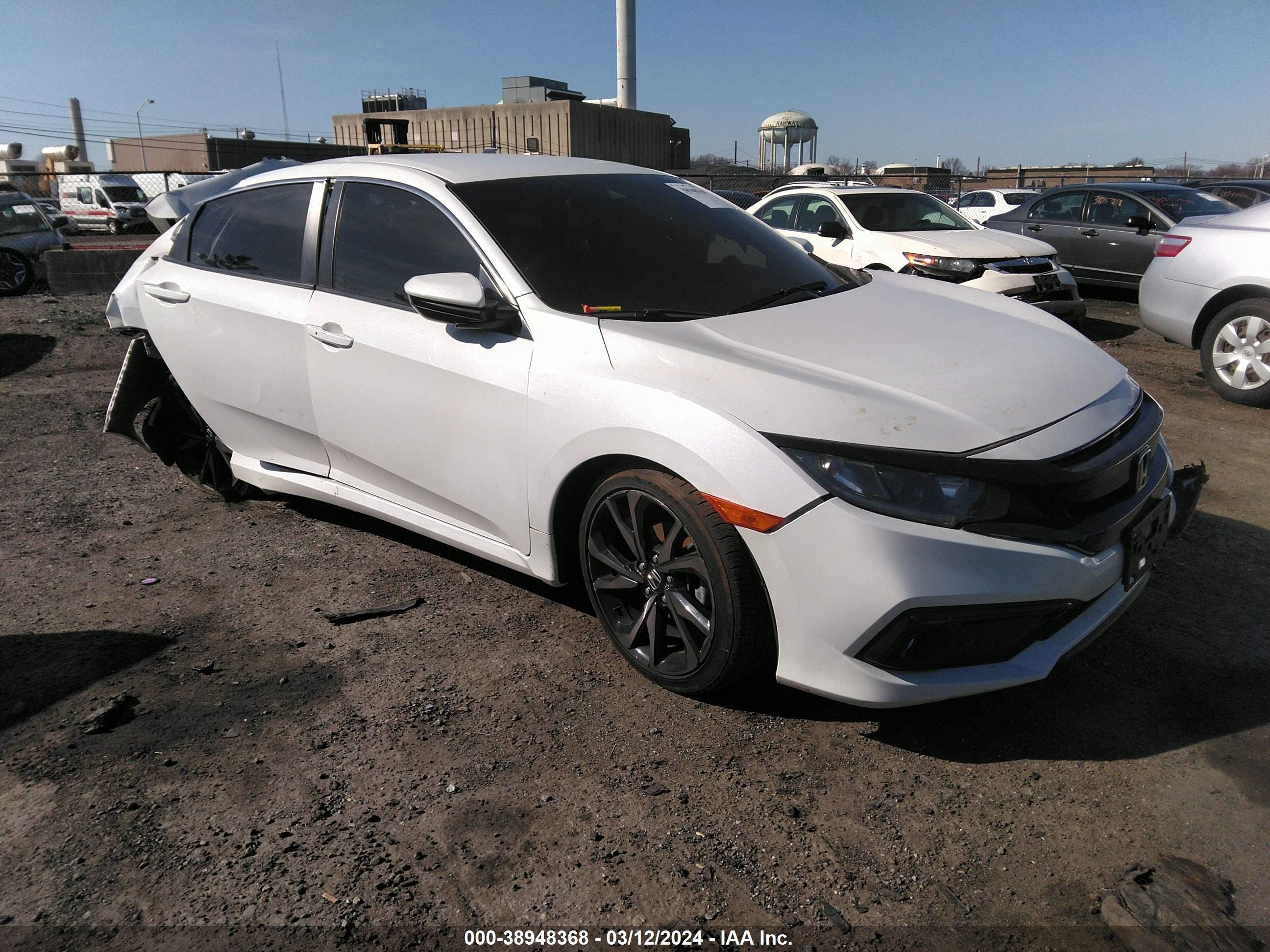 HONDA CIVIC 2019 2hgfc2f81kh549247