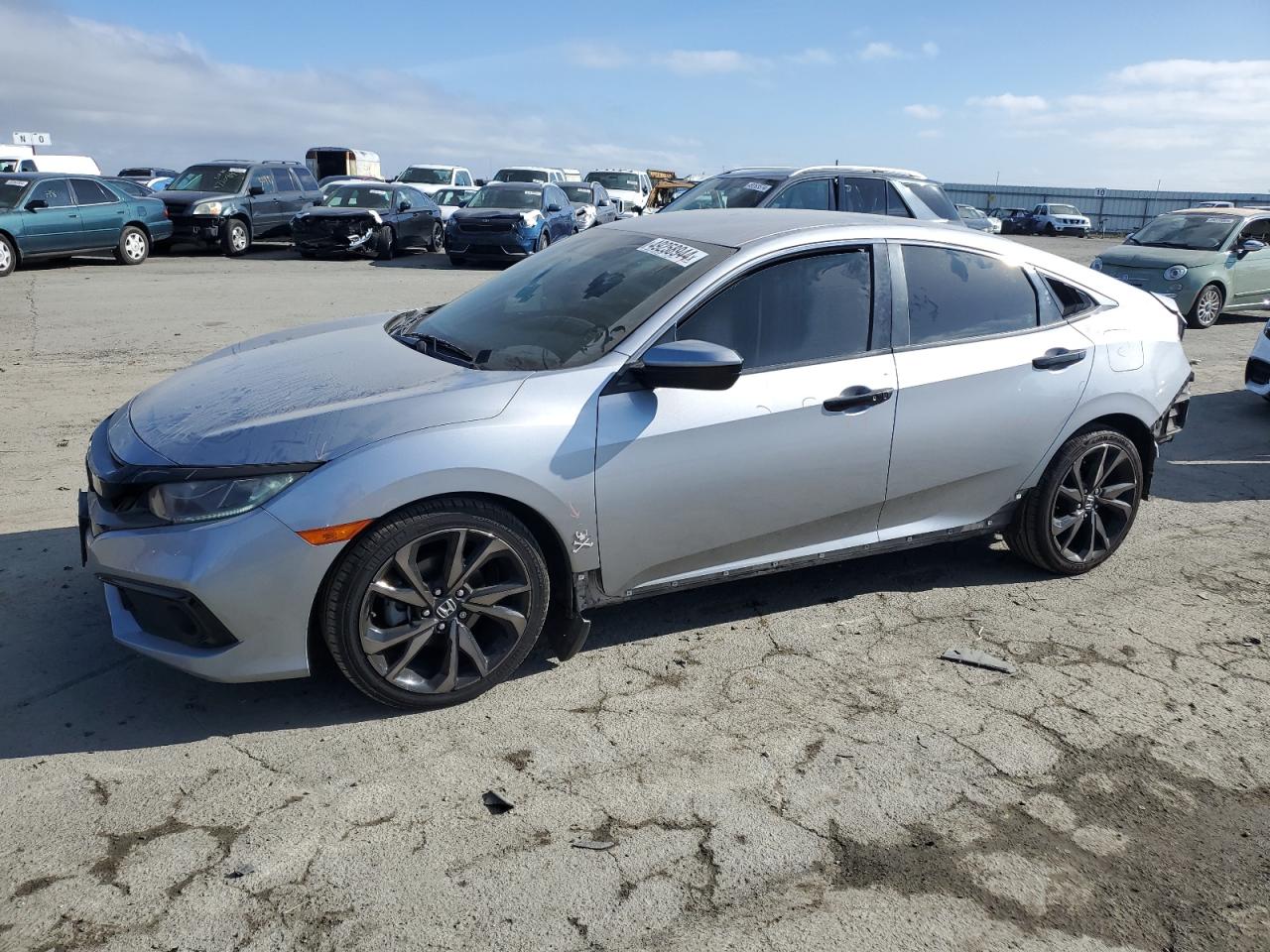 HONDA CIVIC 2019 2hgfc2f81kh553668