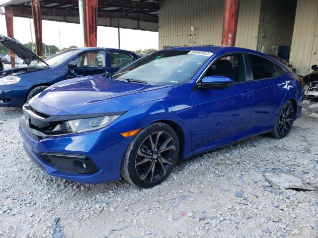 HONDA CIVIC 2019 2hgfc2f82kh586579