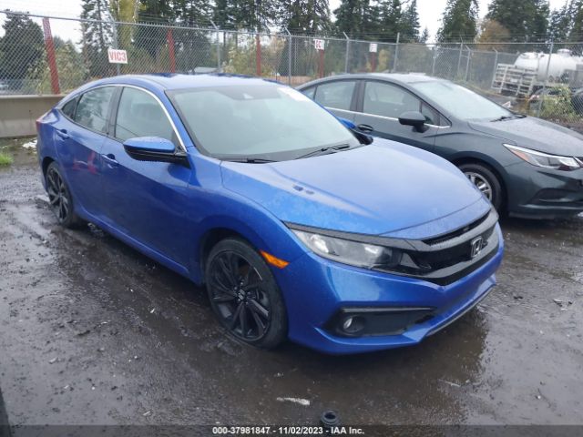 HONDA CIVIC SEDAN 2019 2hgfc2f83kh521546