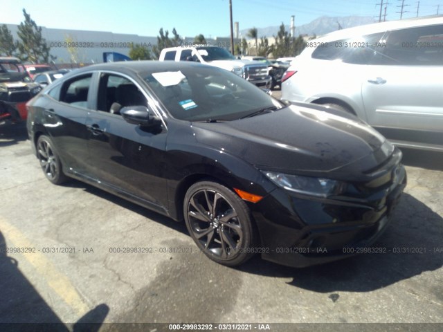 HONDA CIVIC SEDAN 2019 2hgfc2f83kh532207